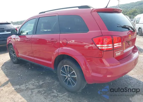 2018 Dodge Journey Se z USA, uszkodzony, nr VIN 3C4PDCAB5JT236992